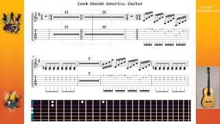 Look Inside America - Blur - Guitar