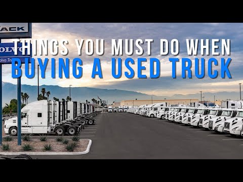 , title : 'Things You MUST DO When Buying a Used Truck'