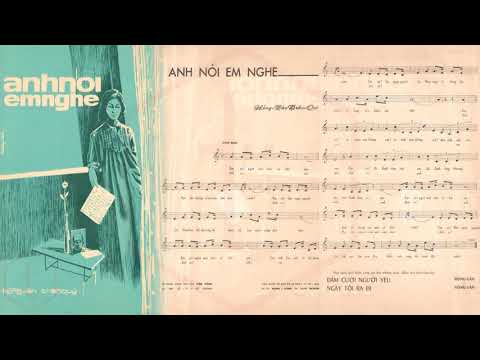 Em nói anh nghe Sheet - Hoàng Oanh