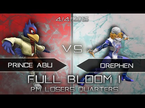 Full Bloom 1 - PM Loser's Quarters - Prince Abu (Falco) vs. Drephen (Sheik)