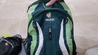 Deuter Race X / petrol-arctic (3207118-3325) - відео 2