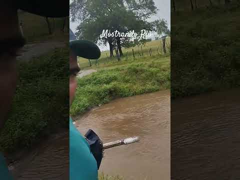 hashtag agronomia mostrando a sangria do açude do zabelê no Ingá na Paraíba