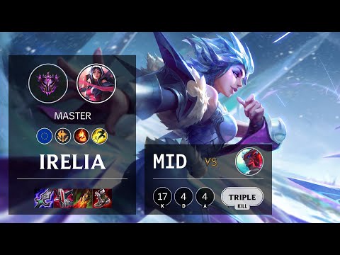 Irelia Mid vs Yone - EUW Master Patch 11.21