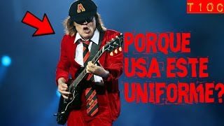 10 cosas que quizas no sabias sobre Angus young de AC/DC