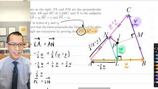 Circumcentre of a Triangle (2 of 2: Proving orthogonality)