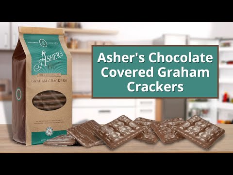 Asher's Chocolate Covered Graham Crackers