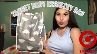 TARGET BABY REGISTRY BAG 2019 |PREGNANT AT 15 💞