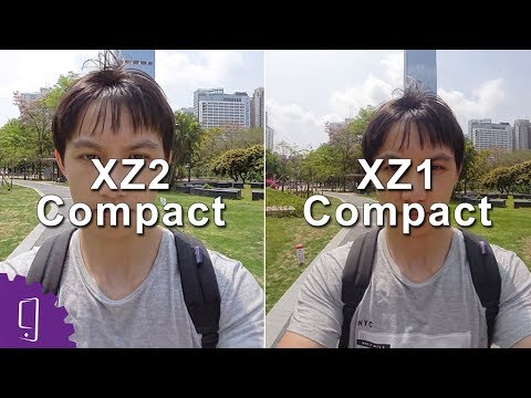 Sony Xperia XZ2 Compact vs XZ1 Compact Camera Test | Slow Motion | Camera Comparison