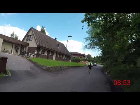 Fröviloppet 2017 - 10 km (Löparperspektiv)