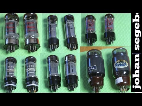 6 Guitar Power Tubes Comparison