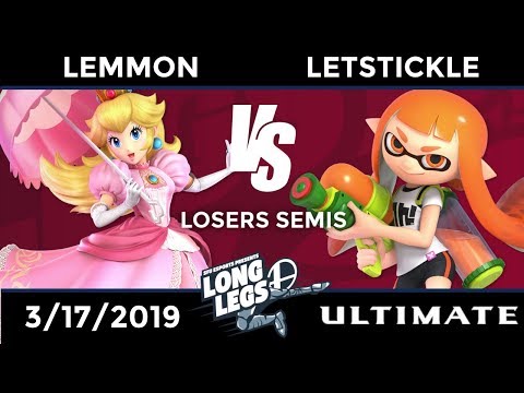 Long Legs Ultimate: Losers Semis - Lemmon (Peach, Inkling) vs LetsTickle (Inkling)
