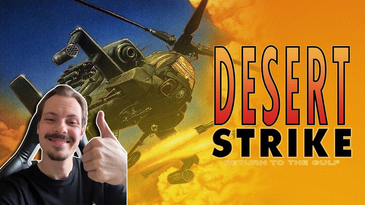 Тужимося у Desert Strike SEGA Megadrive/Genesis!