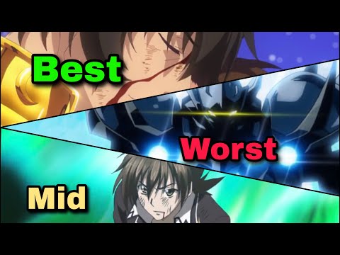 High School DxD Fights Ranked