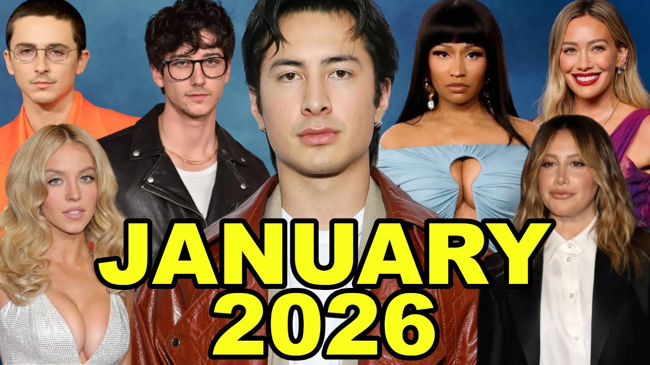 every pop culture moment in january 2026 🗓️🏆🩰
