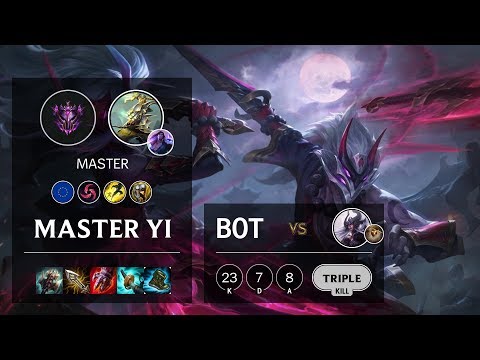Master Yi Bot vs Syndra - EUW Master Patch 10.4