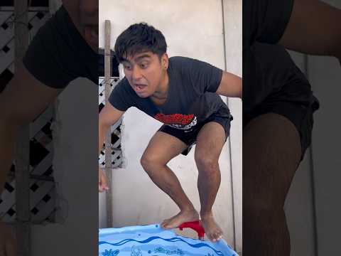 Cuando quiero estar solo en la pileta