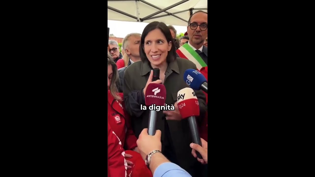 1 MAGGIO, ELLY SCHLEIN CON I LAVORATORI DELLA NATUZZI: DIFESA DEL LAVORO E DEL MADE IN ITALY