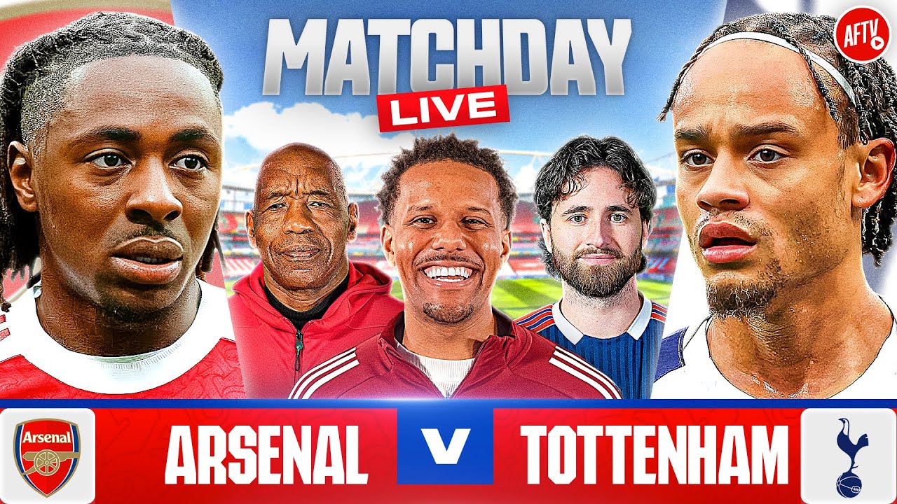 Arsenal vs Tottenham | Match Day LIVE From BOX PARK
