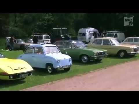 Alte Autos knattern durch Bockhorn