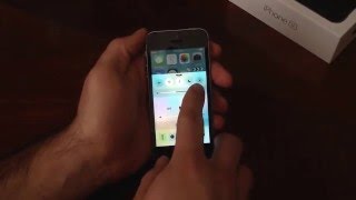 IPhone SE - How to turn screen rotation on/off