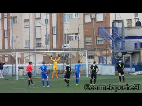 Penalty de Mario. FC Cartagena B - Ontinyent CF. Copa Federación