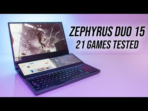 External Review Video memY3uBhLGg for ASUS Zephyrus Duo 15 GX550 Dual-Screen Gaming Laptop