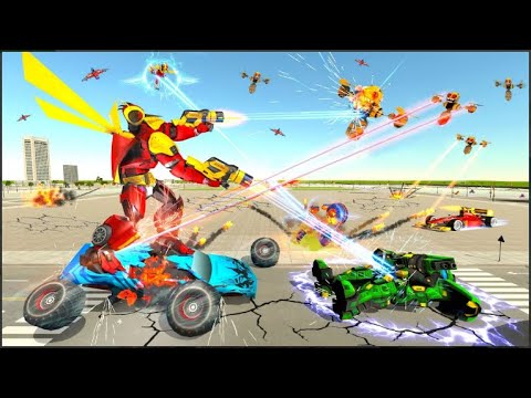Dragon Fly Robot Transform Games - Robot Car Game: Android Games
