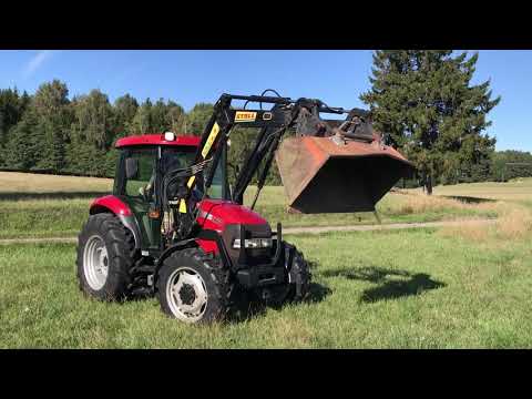 Köp Case IH JX70 Traktor med lastare på Klaravik