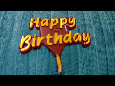 My Birthday Celebration - with Eggless Chocolate Cream Cake.