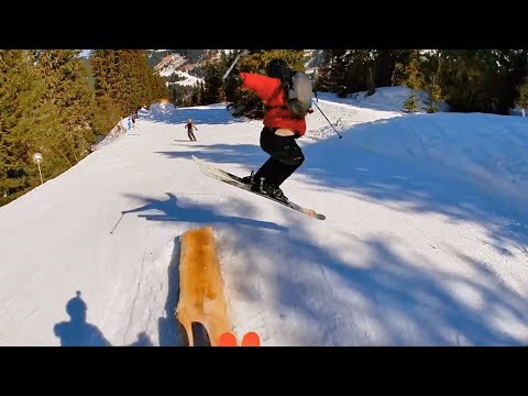 Lazy Stash Runs | Avoriaz's Famous Snowpark