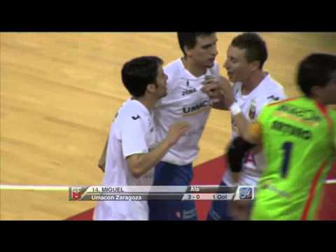 Umacon Zaragoza - Burela Pescados Rubén, lnfs, fútbol sala