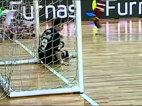 Gols de ADC Intelli/Orlândia 3 X 2 Corinthians, segundo jogo da semifinal da Liga Futsal 2012