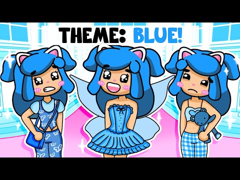 ONLY Wearing BLUE In DRESS To IMPRESS