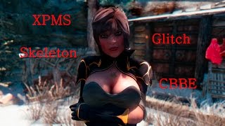 Boob Job Gone Wrong XPMS CBBE Glitch Skyrim