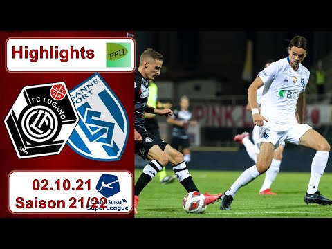 Highlights: FC Lugano vs FC Lausanne - Sport (02.10.21)