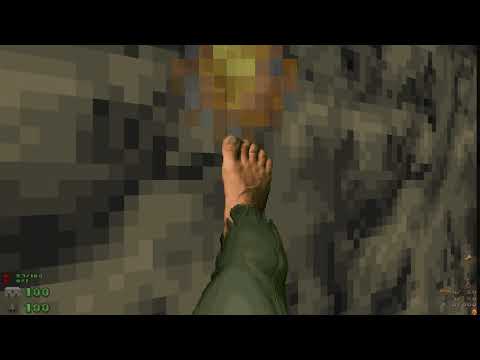 Doom: Splatterhouse 3D - E2M2 Hellevator - All Secrets No Commentary