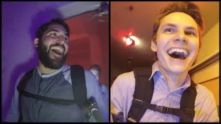Cobbster &amp; Cody Visit Tremendum's Nightmare Theater (The Gallows Haunted Maze)