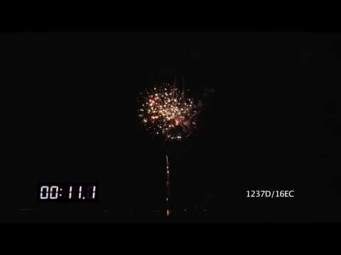 1237D/16EC Cake Ø30mm 16s I-shape 30sec H45m "Back to the Future"