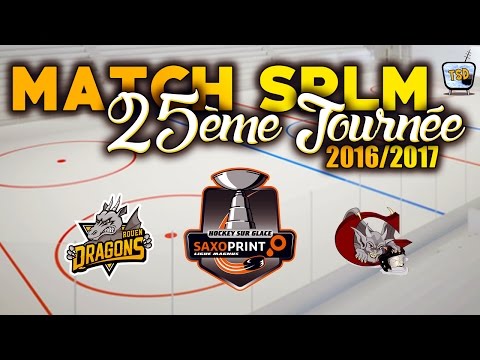 Hockey : Rouen - Amiens Ligue Magnus 2016/2017 match 25