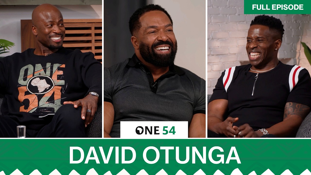David Otunga on Kenya, WWE, Hollywood, Jennifer Hudson & Losing His Father | One54 Africa Podcast