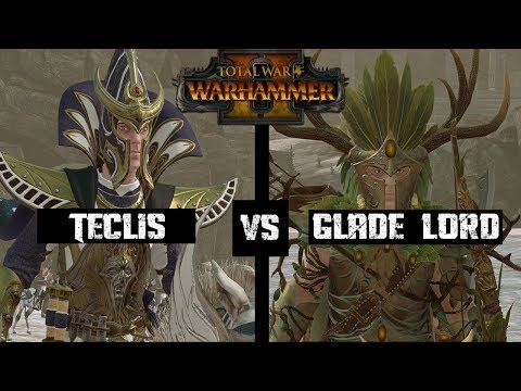 TECLIS VS GLADE LORD - Total War Warhammer 2 - Online Battle 318