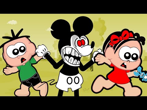 Cebolinha e Mônica Contra Mickey Mouse.Avi o Mickey do Mal - Desenho Animado
