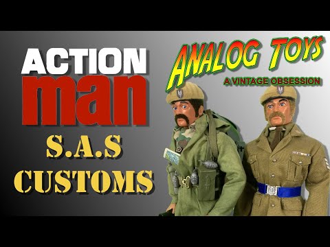 Action Man SAS Custom Figures - Vintage Palitoy