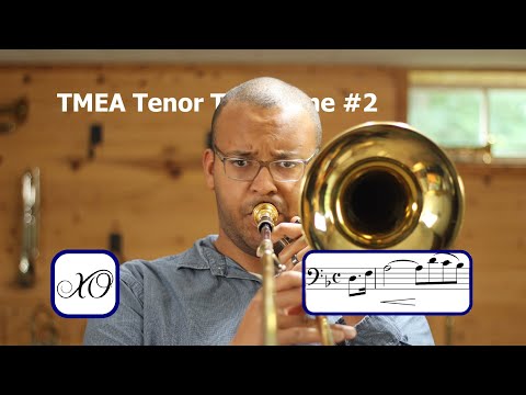 2025-26 TMEA Trombone Etude #2 44. Lento Blazhevich [SPONSORED BY XO]