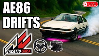 Learning Drifts in Assetto Corsa Gravy Garage 2 | Fanatec Clubsport RS Steering Wheel Learning Drifts in Assetto Corsa Gravy Garage 2 | Fanatec Clubsport RS Steering Wheel