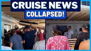 CRUISE NEWS: Ceiling Collapses on Cruise Ship, Bar Harbor Battle and Alaska Port Switch