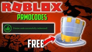 New Halloween Promo Codes 2018 Roblox म फ त ऑनल इन - how to get full metal top hat for free roblox promocodes 2018 halloween special
