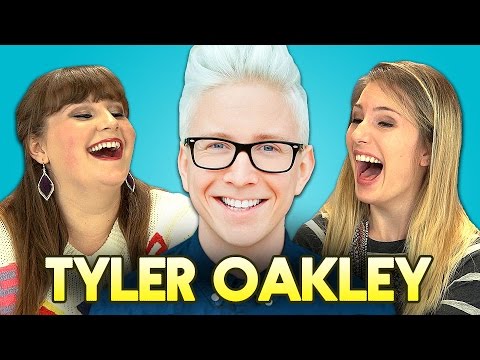 Tyler Oakley Reacts to Teens React to Tyler Oakley