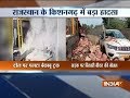 WATCH: When a speeding beer-laden truck rammed into toll-plaza in Rajasthan