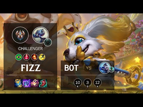 Fizz Bot vs Ashe - BR Challenger Patch 11.11